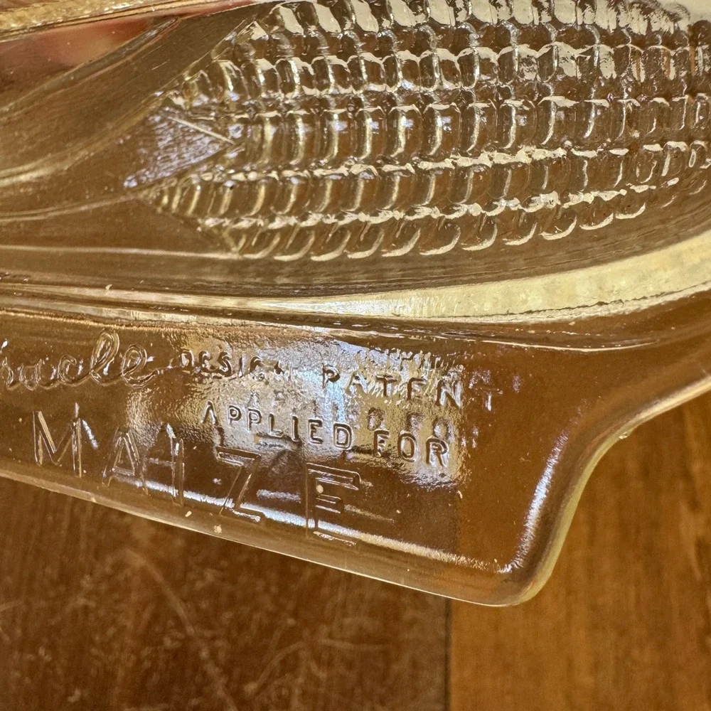 Miracle Maize vintage glass